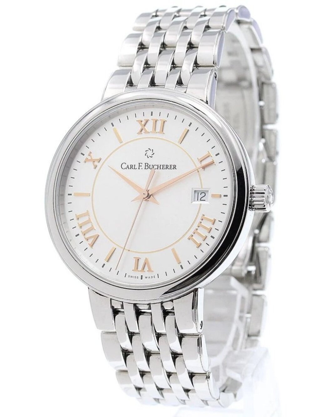 CARL F.BUCHERER Adamavi 00.10314.08.15.22 Date Automatic Men's Watch_863611
